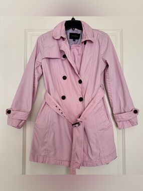 Banana Republic Light Pink Trench Coat